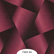 3 D BOYUTLU BORDO VALENTİNA DUVAR KAĞIDI 10 M2 LİK 7342-06